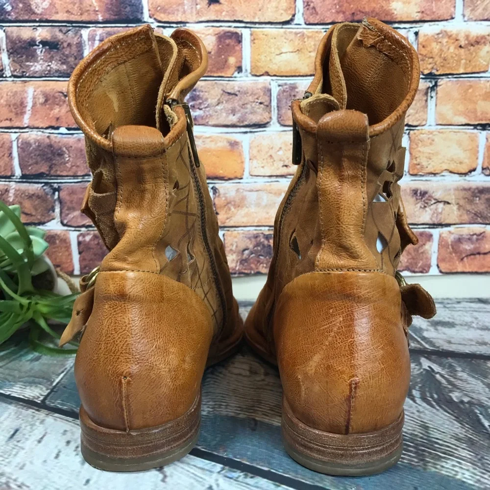 ๐๐ธ A.S 98 Nellyn Leather Suede Bootie ๐ธ๐ - Picture 13 of 16